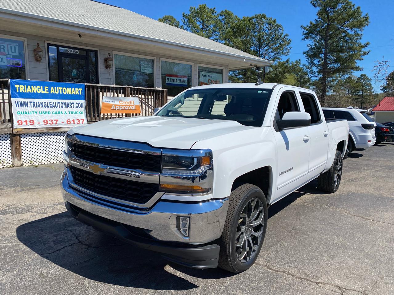 2018 chevrolet silverado 1500 1lt crew cab 4wd