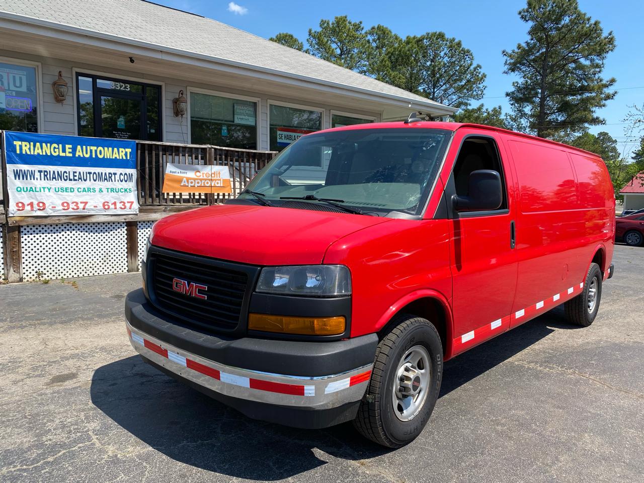 2021 gmc savana g2500 extended cargo
