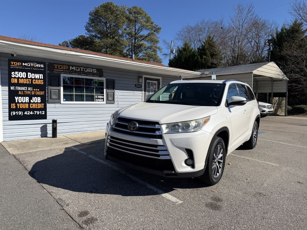 2017 toyota highlander xle