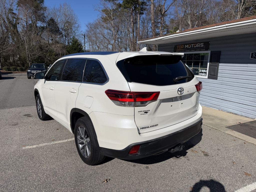 2017 toyota highlander xle