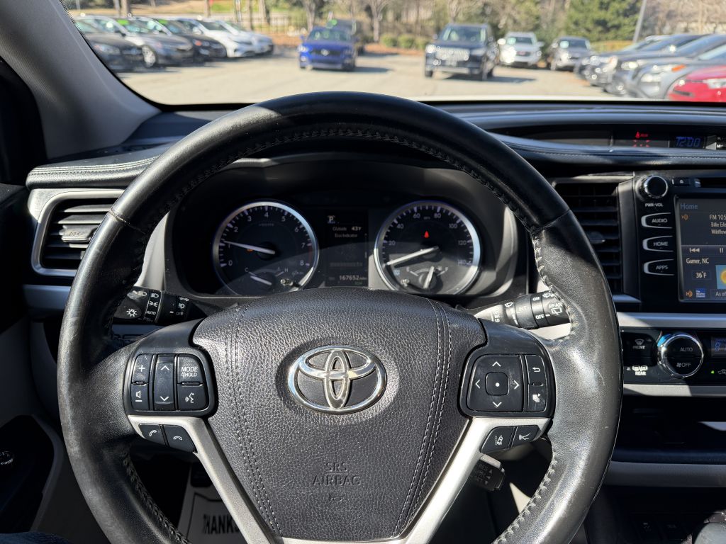 2017 toyota highlander xle