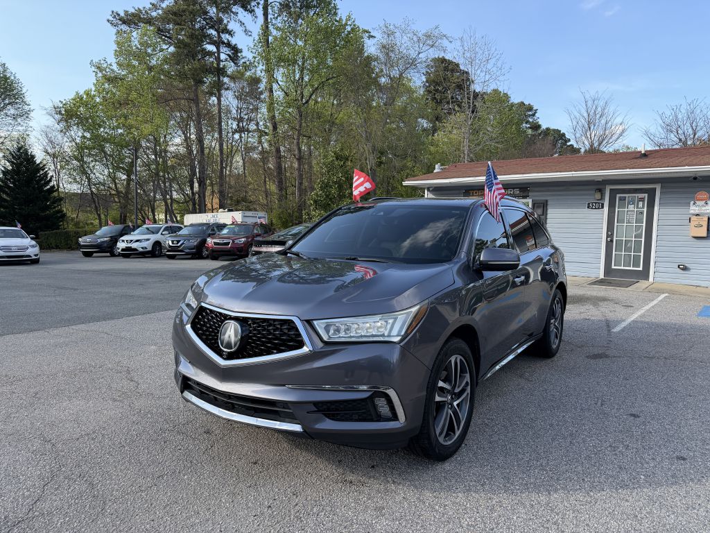 2018 acura mdx w/advance