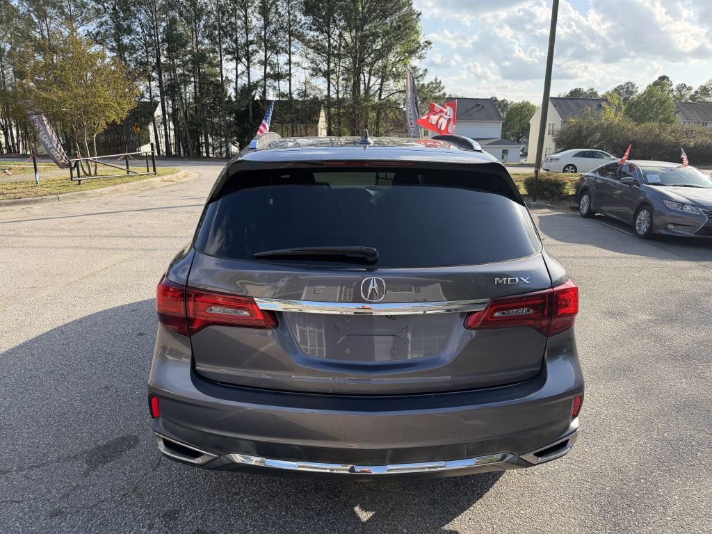 2018 acura mdx w/advance