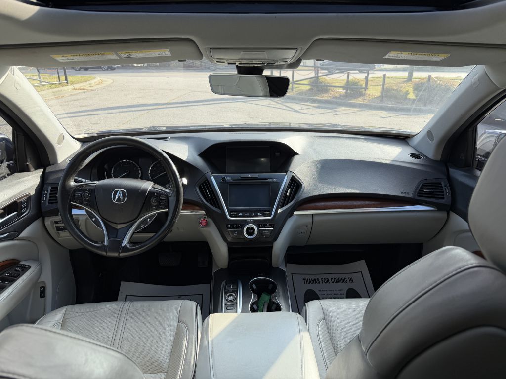 2018 acura mdx w/advance