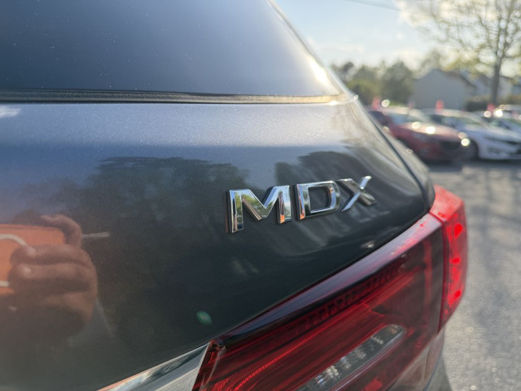 2018 acura mdx w/advance