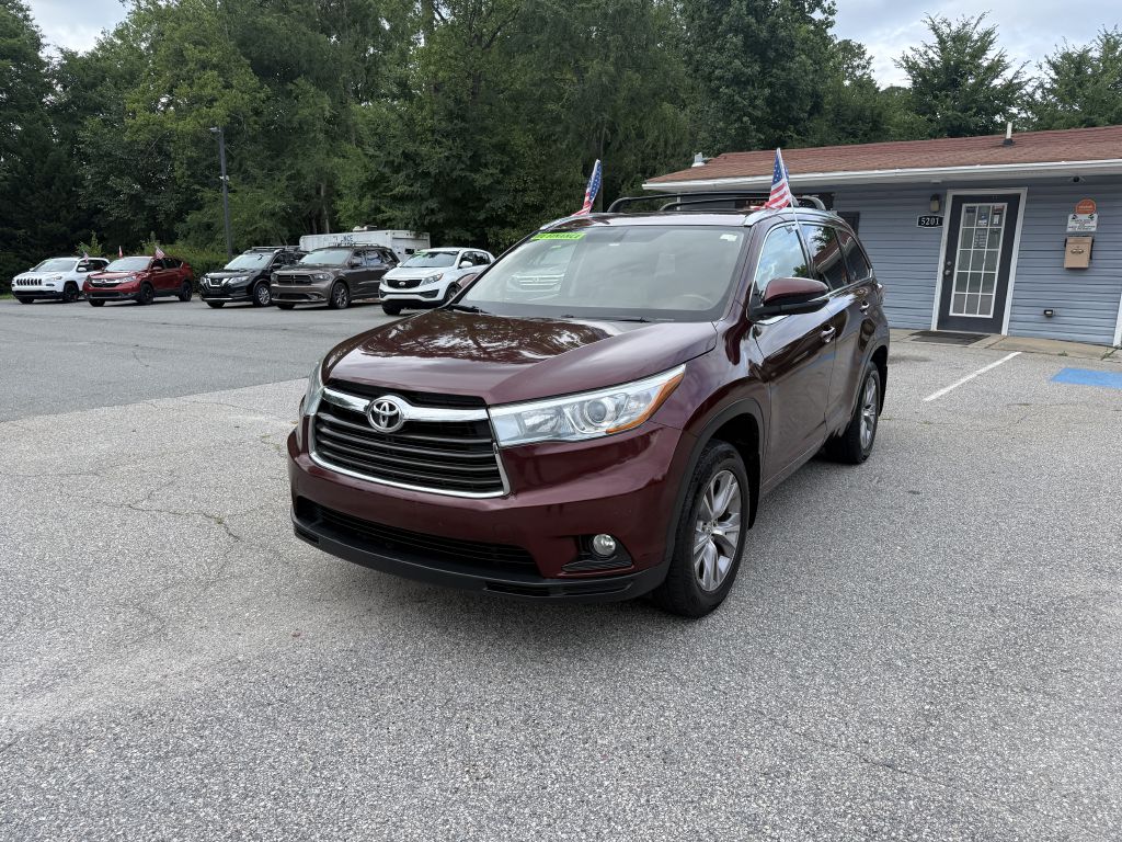 2015 toyota highlander xle