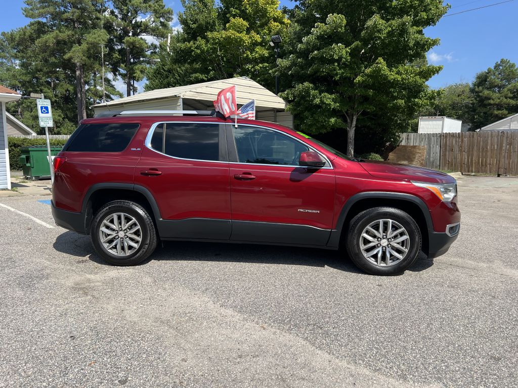 2018 gmc acadia sle-2