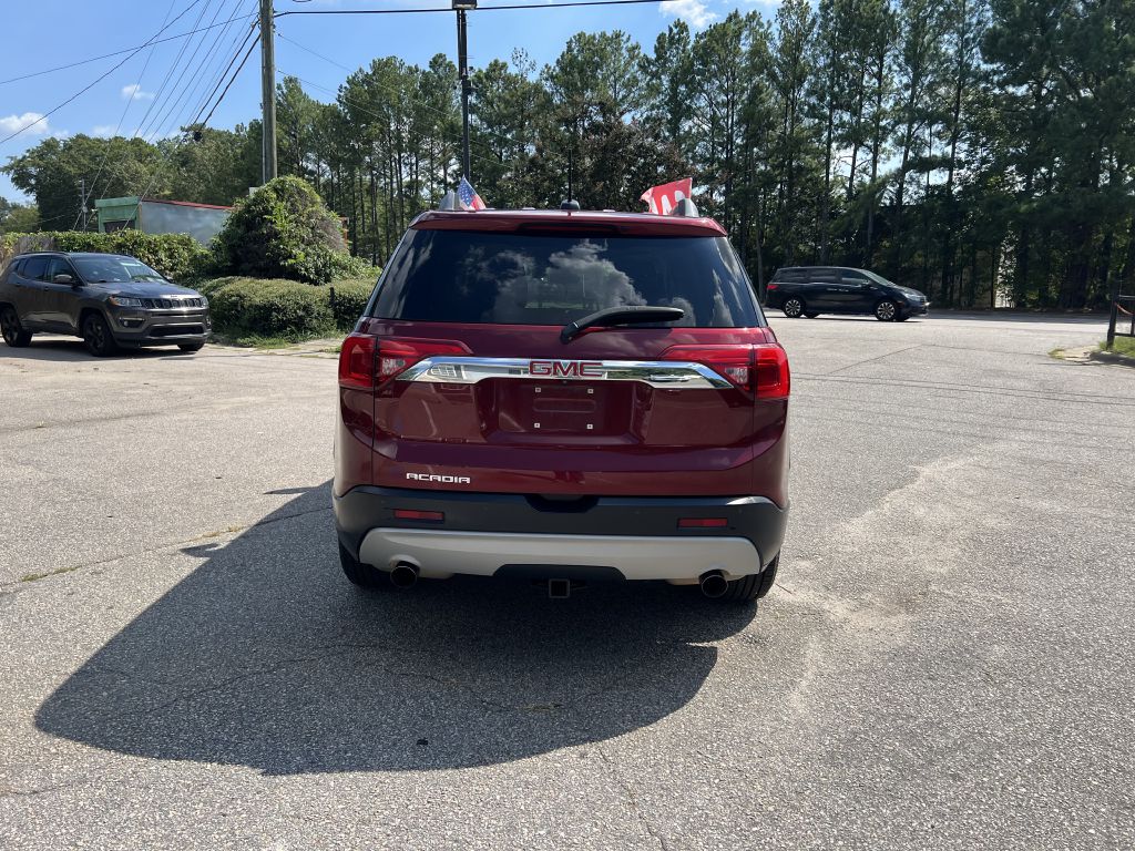 2018 gmc acadia sle-2