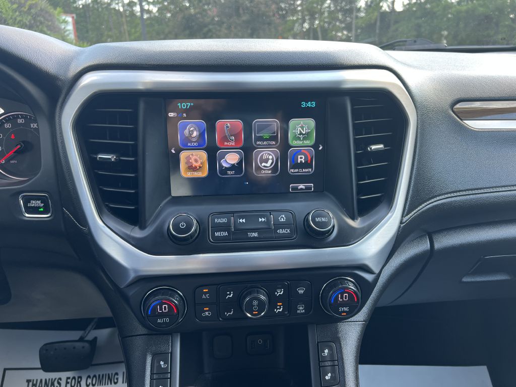 2018 gmc acadia sle-2