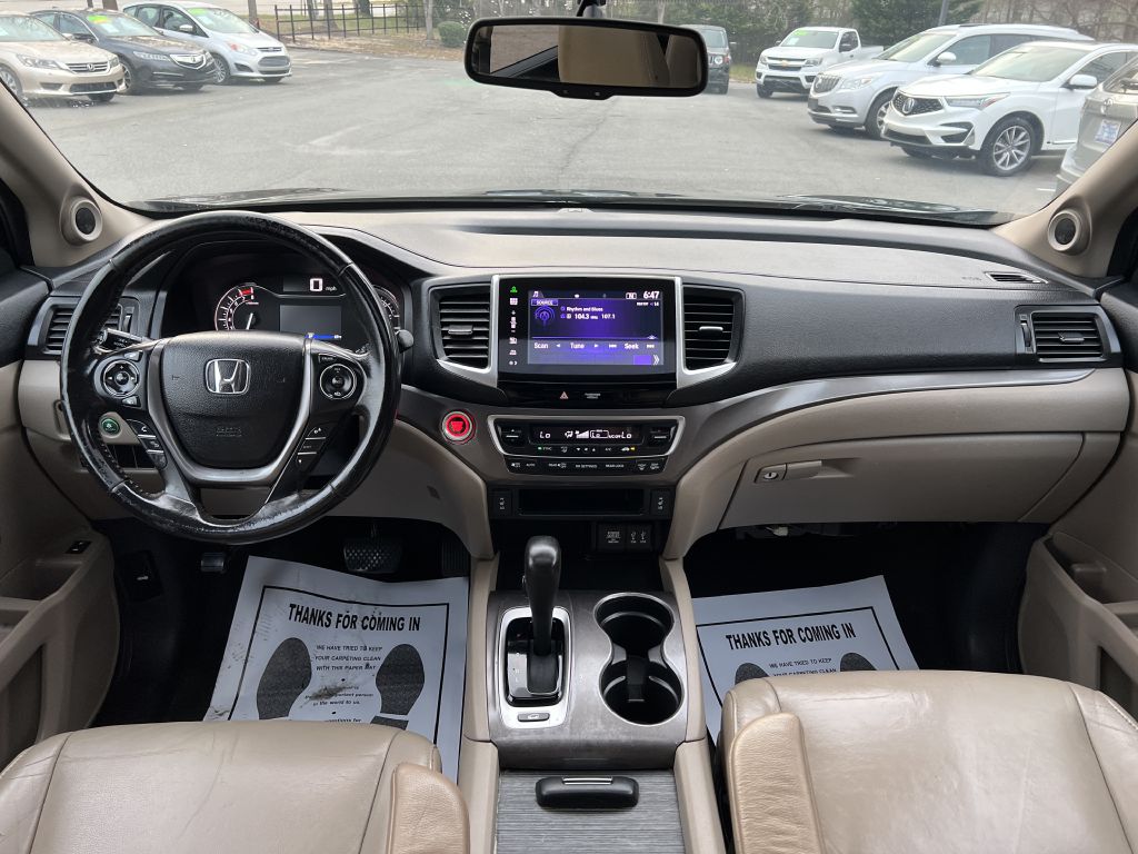 2016 honda pilot ex-l